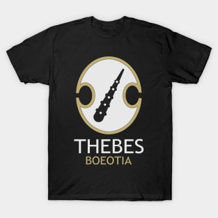 Thebes Boeotia Ancient Greek Hoplite Shield T-Shirt